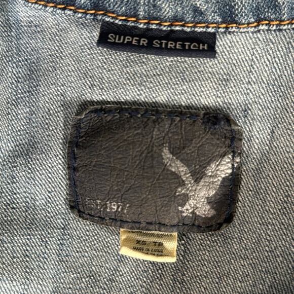 AEO American Eagle Outfitters Denim Jacket XS - Picture 6 of 11